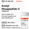 Acetyl Hexapeptide-3 (Argireline) 200mg (Topical)