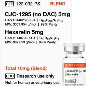 CJC-1295 (no DAC), Hexarelin 10mg (Blend)