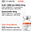 CJC-1295 (No DAC), Ipamorelin 10mg  (Blend)