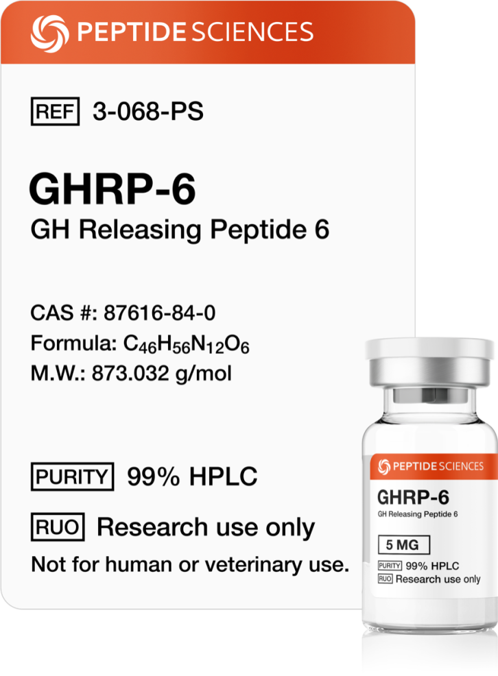 GHRP-6 (5mg x 10) Ipamorelin (5mg x 10)