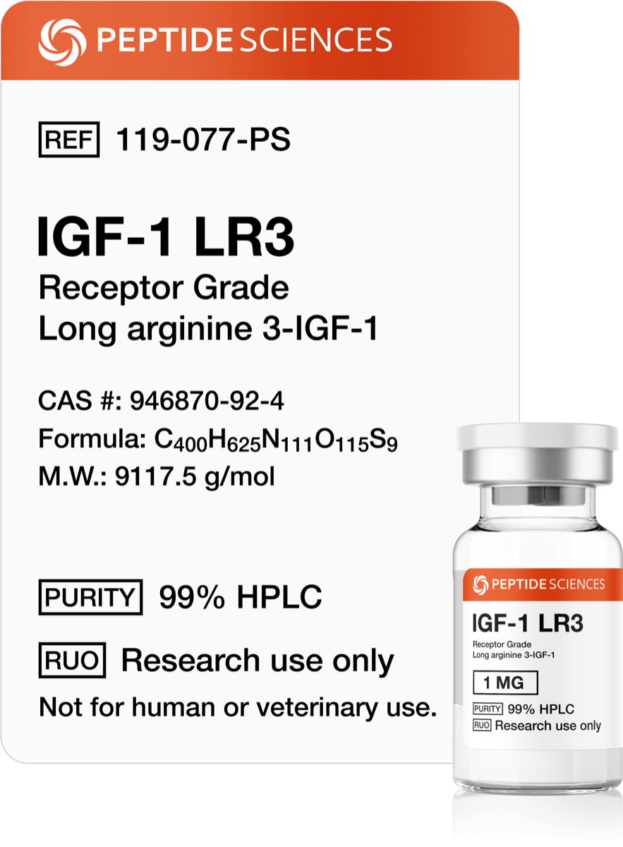 IGF-1 LR3 (Receptor Grade) 1mg
