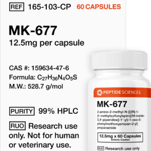 MK-677 (Ibutamoren) 12.5mg (60 Capsules)