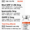 Mod GRF, Ipamorelin, GHRP-2 (Blend)