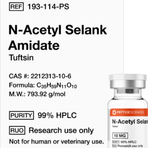 N-Acetyl Selank Amidate 10mg