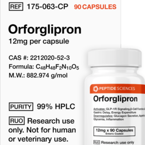 Orforglipron (12mg x 90 Capsules = 1,080mg)
