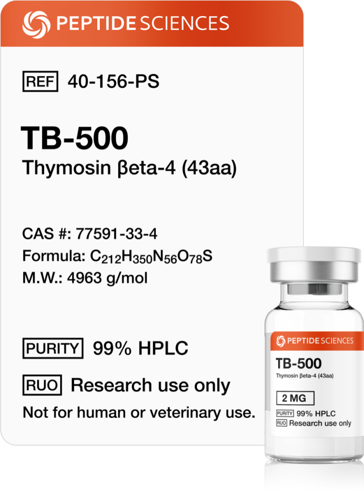 TB-500 (Thymosin Beta-4) 2mg (43aa)